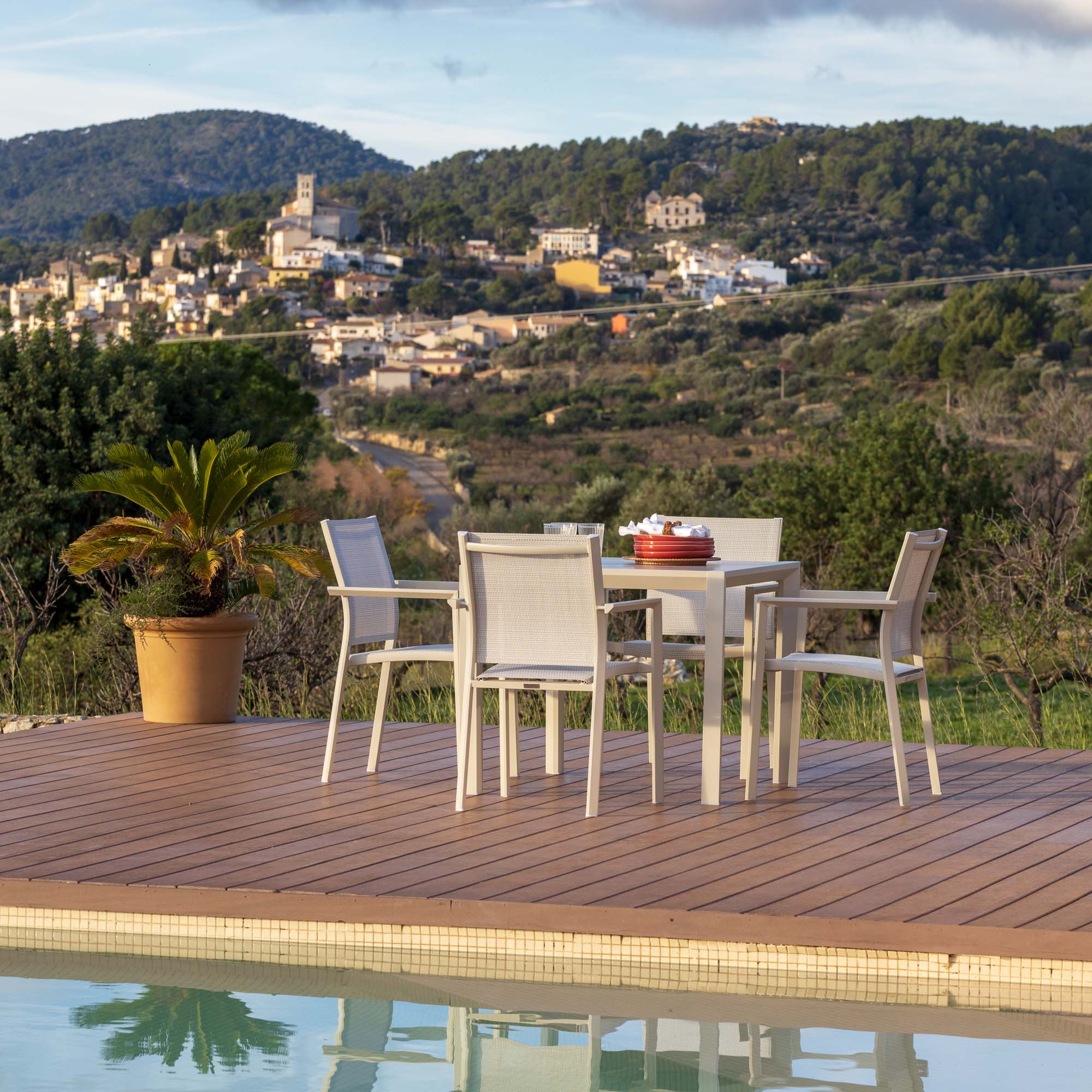 Trädgårdsfåtölj LifestyleGarden Urbanite carver 6-pack