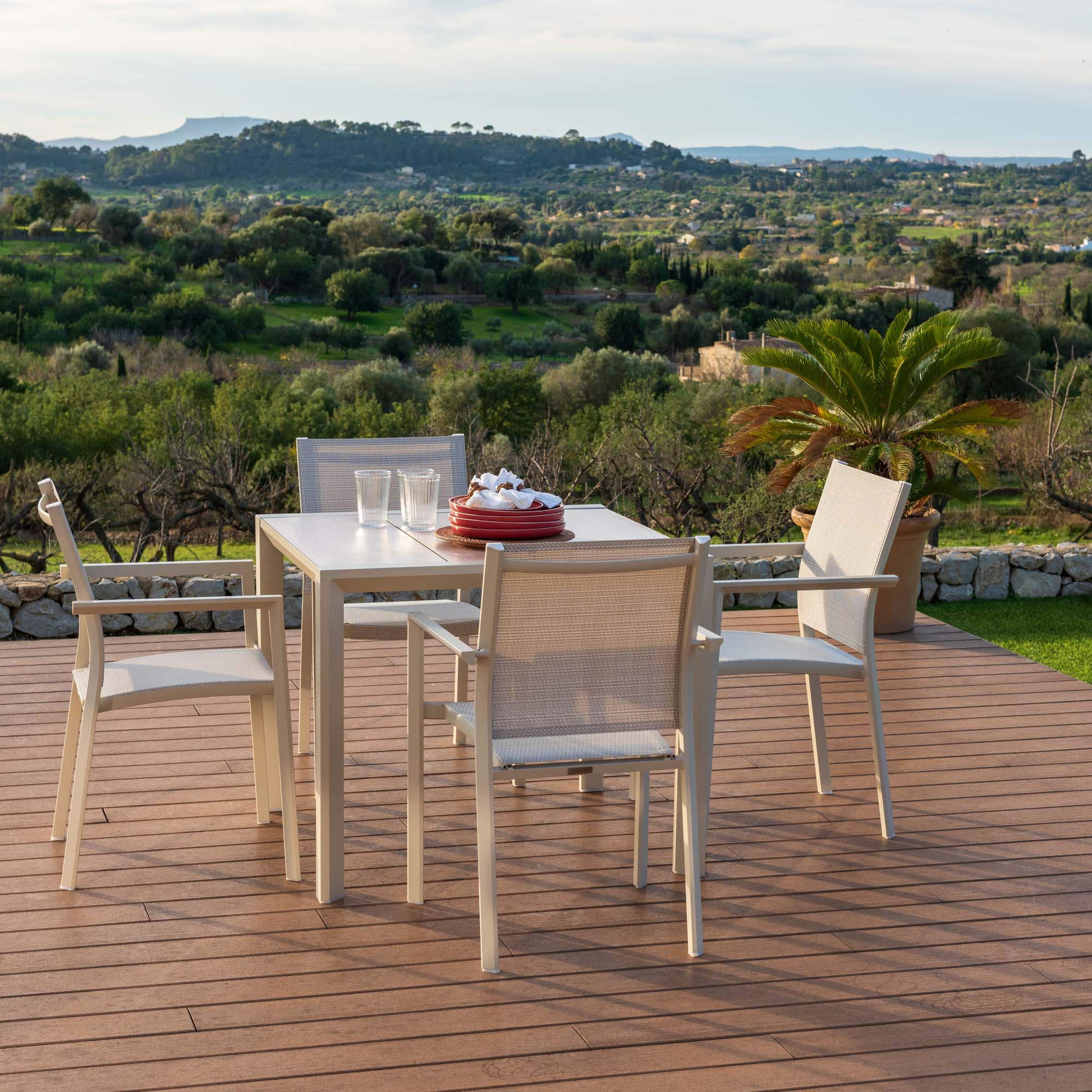 Trädgårdsfåtölj LifestyleGarden Urbanite carver 2-pack