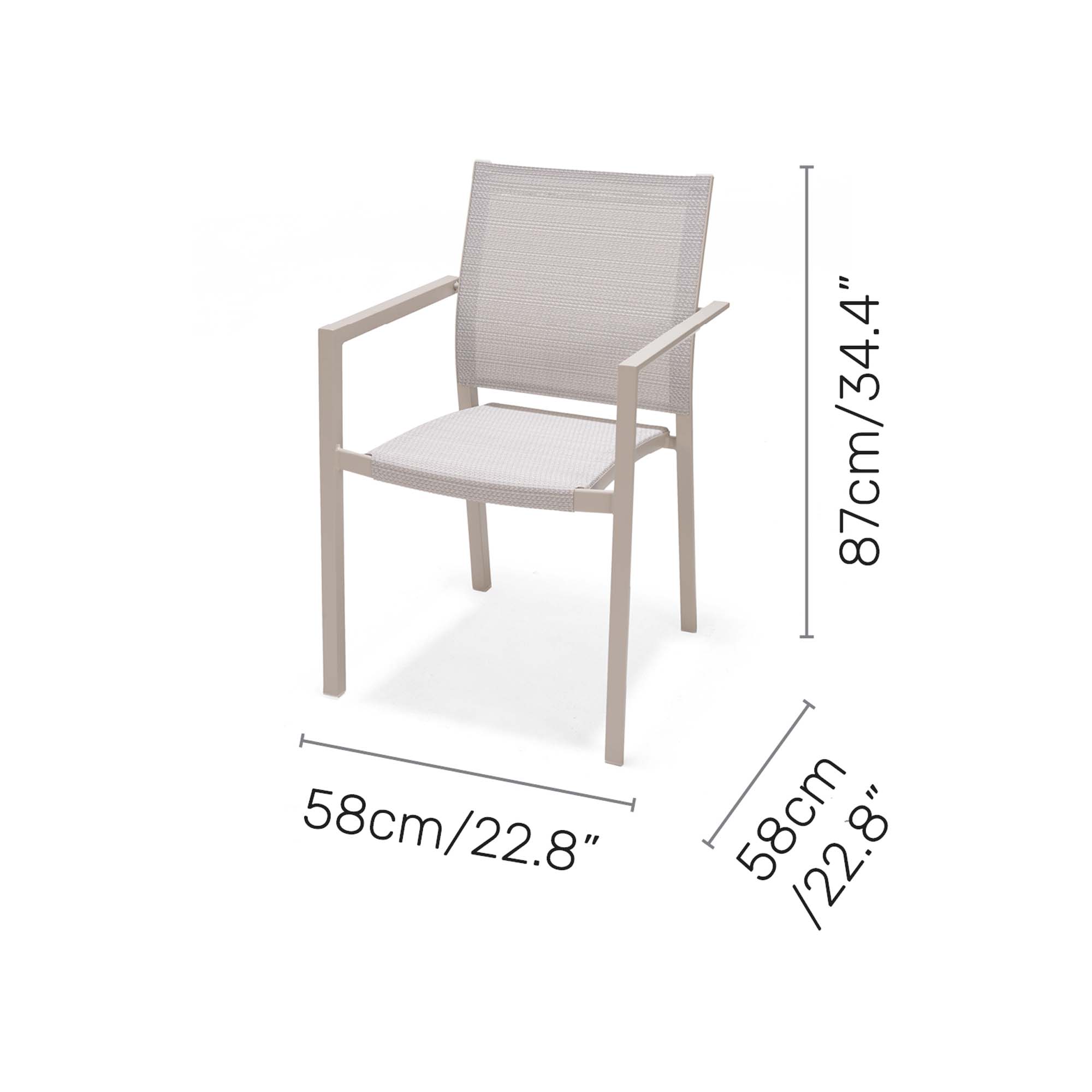 Trädgårdsfåtölj LifestyleGarden Urbanite carver 2-pack