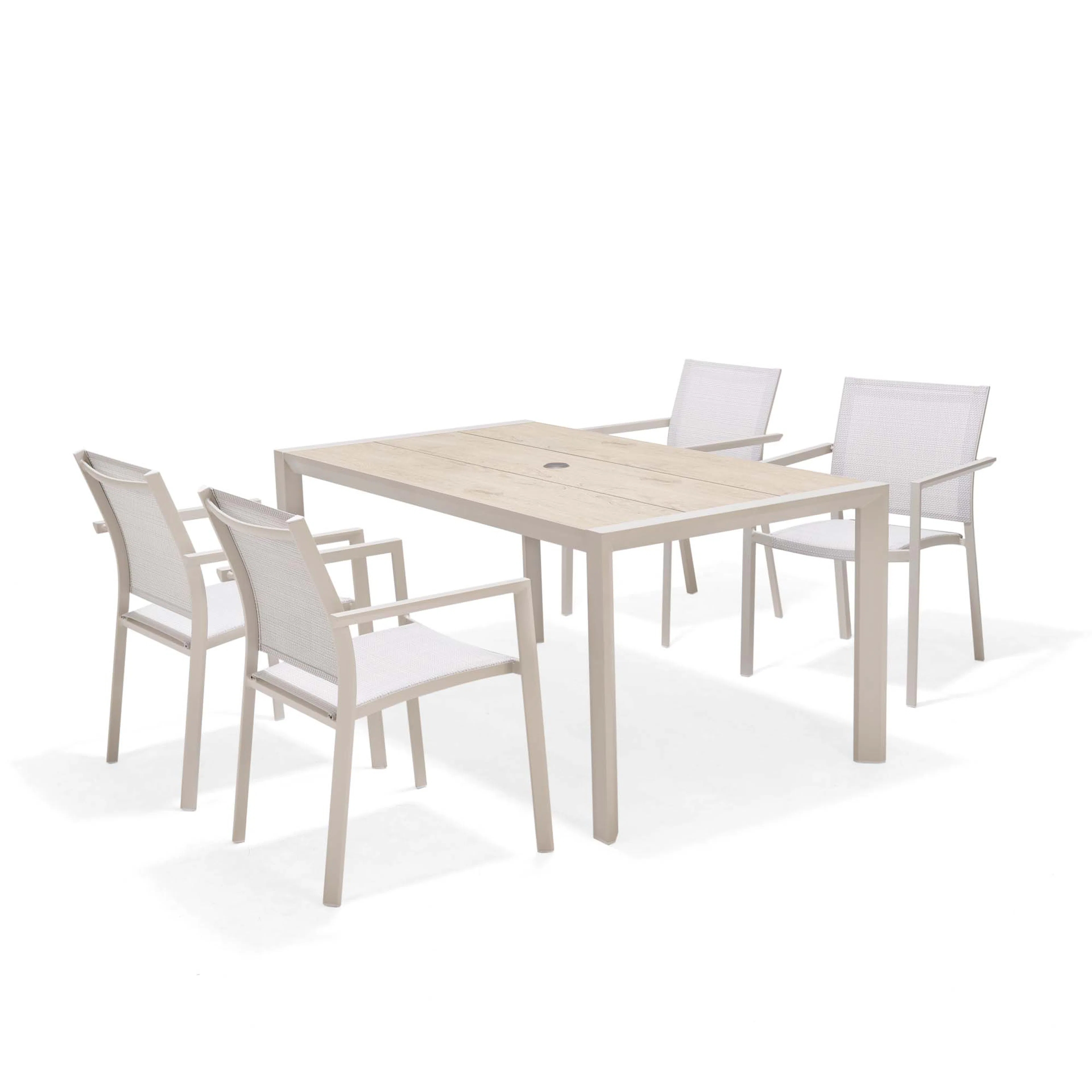 Matgrupp Utomhus LifestyleGarden Urbanite 160 cm 4 karmstolar