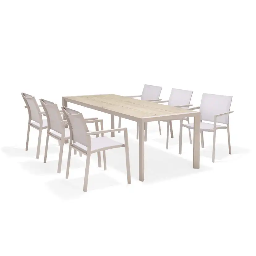 Matgrupp Utomhus LifestyleGarden Urbanite 205 cm 6 karmstolar