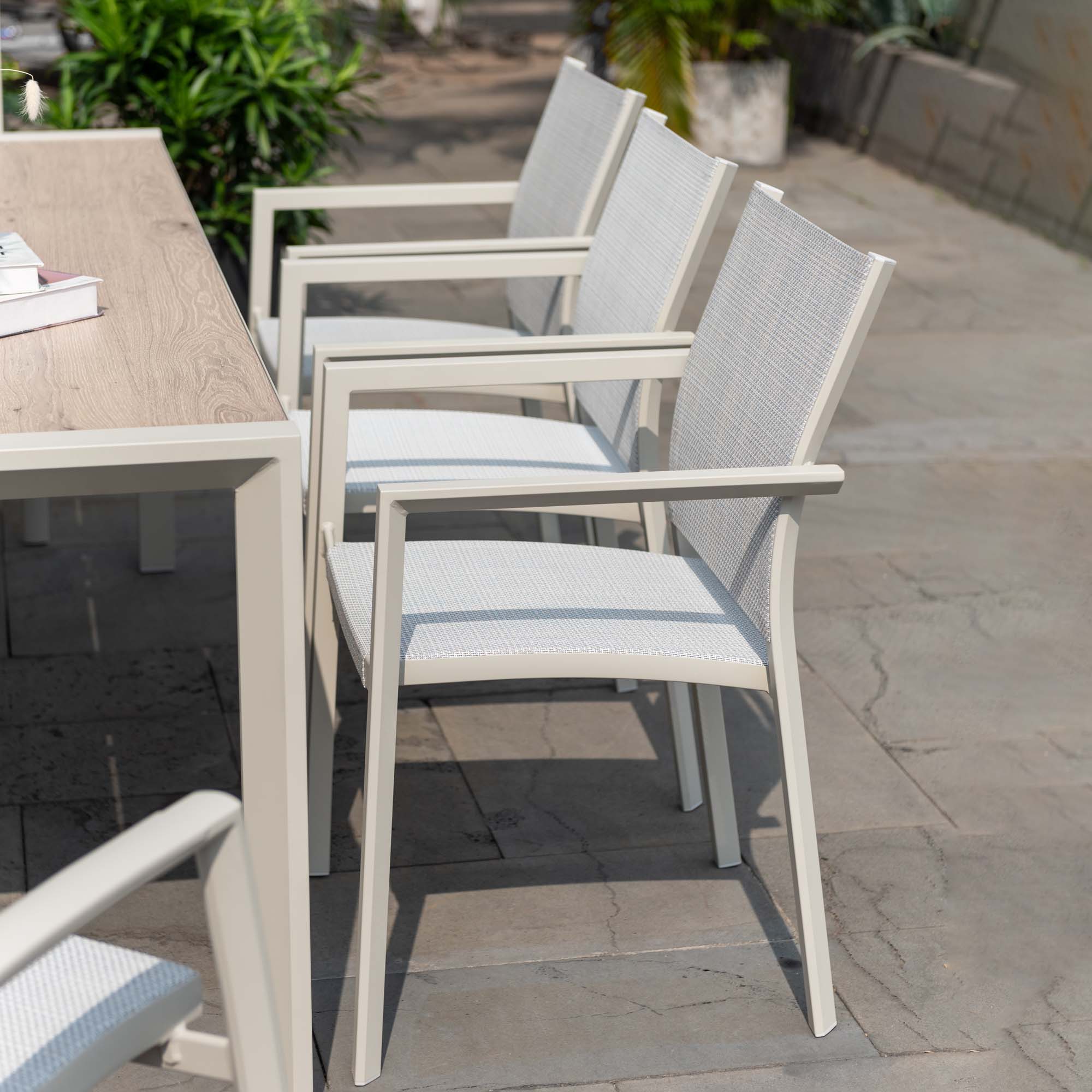 Matgrupp Utomhus LifestyleGarden Urbanite 205 cm 8 karmstolar