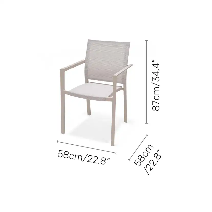 Matgrupp Utomhus LifestyleGarden Urbanite 205 cm 8 karmstolar