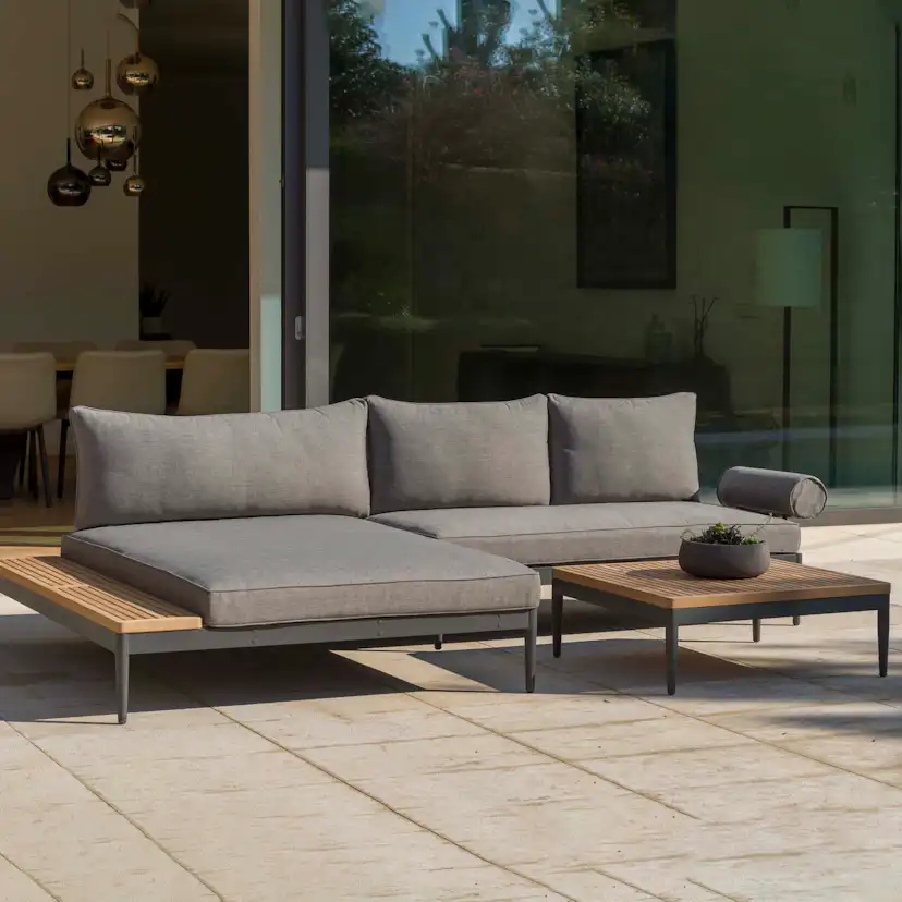 Loungesoffa LifestyleGarden TOPAZ vänster/höger 2-sitssoffa