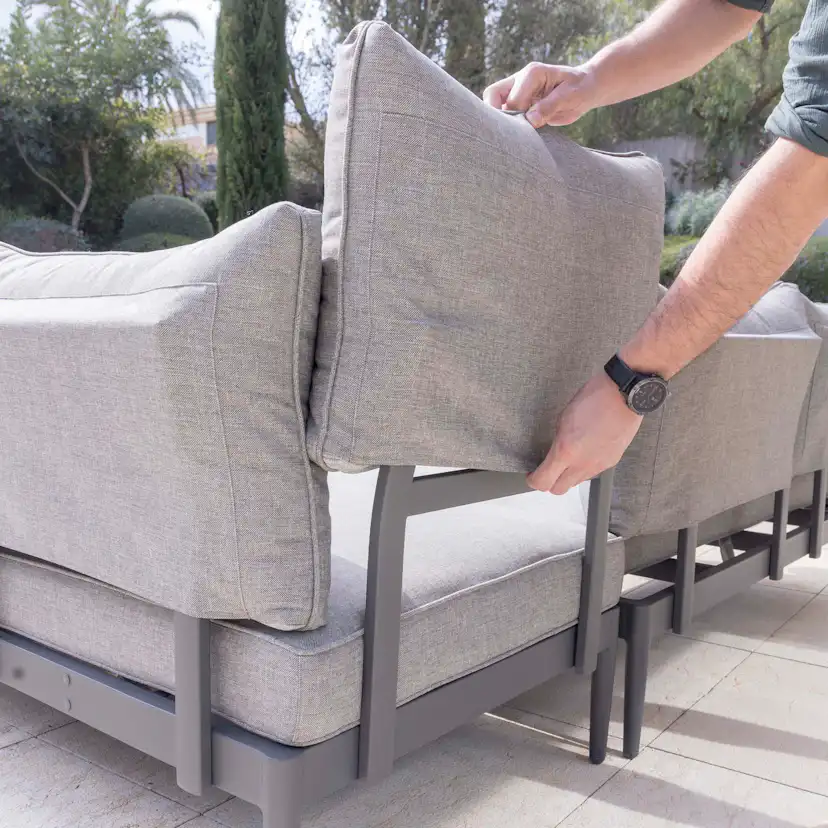 Loungegrupp LifestyleGarden TOPAZ vänster/höger 2-sitssoffa x 2