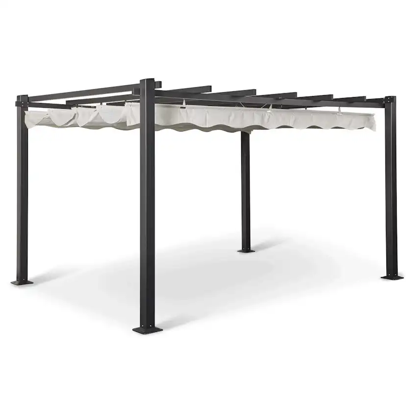 Pergola Baltic Garden SUNSET 3x4 m, grå