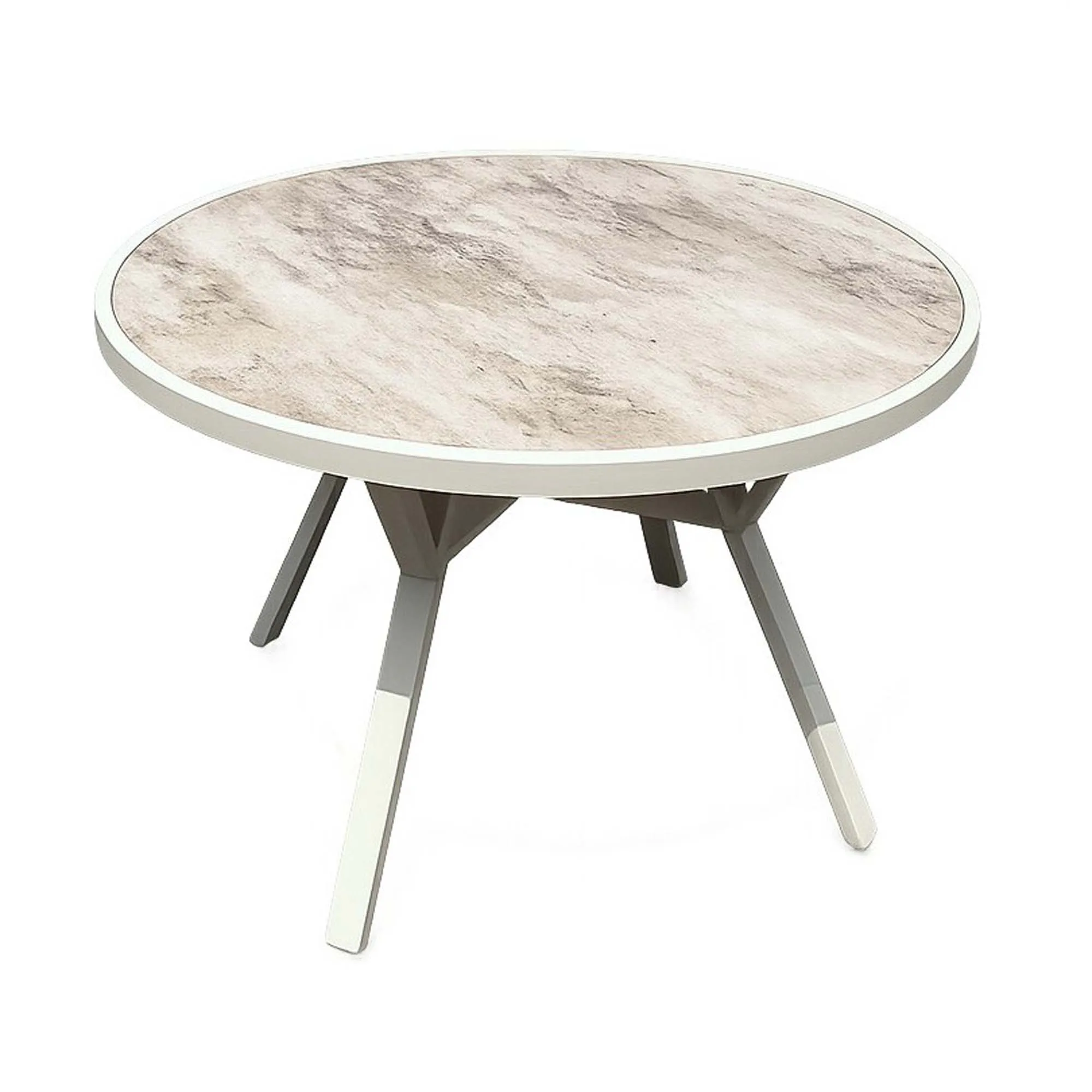 Trädgårdsbord Baltic Garden Palermo rund Ø110 cm