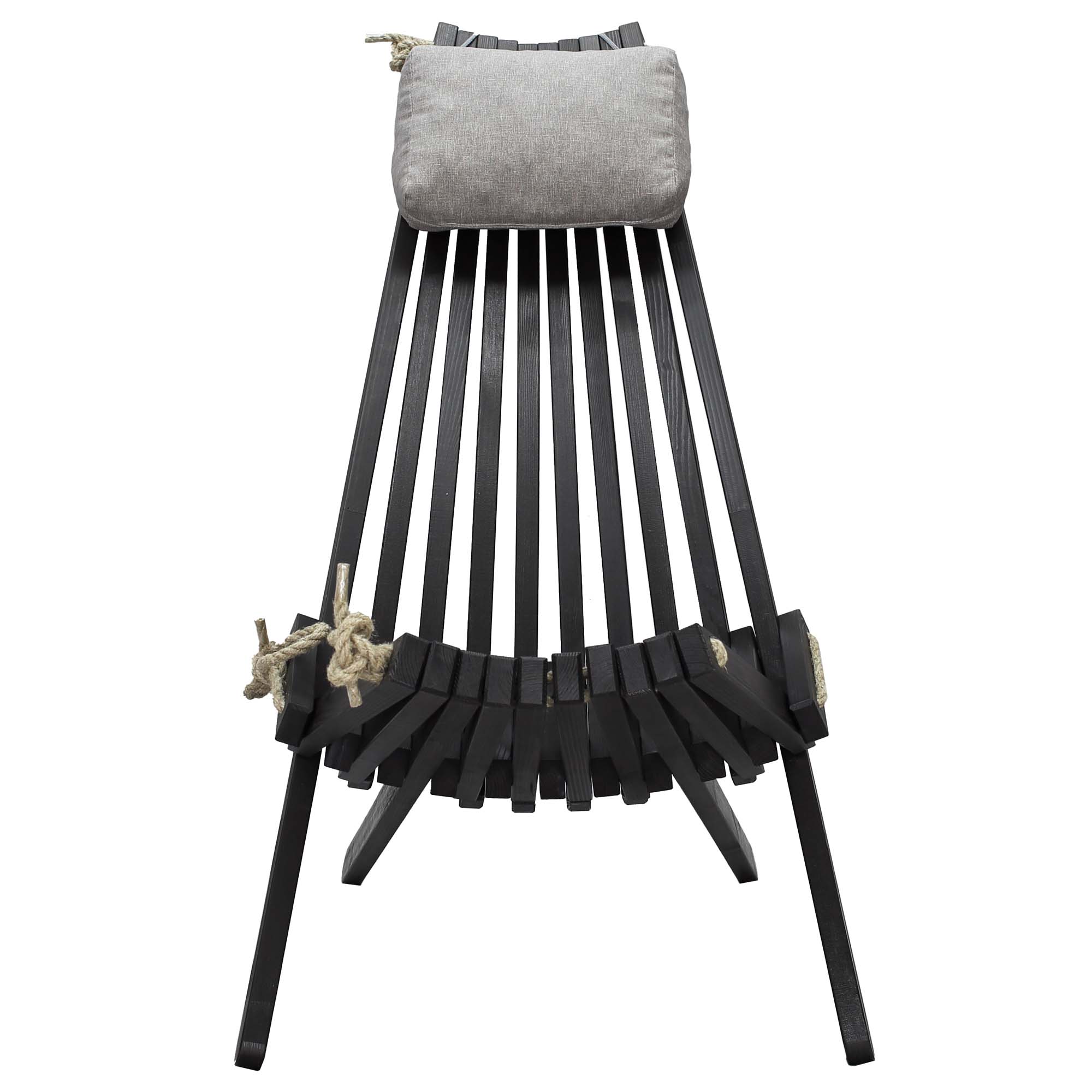 Trädgårdsstol Baltic Garden Calcutta Svart