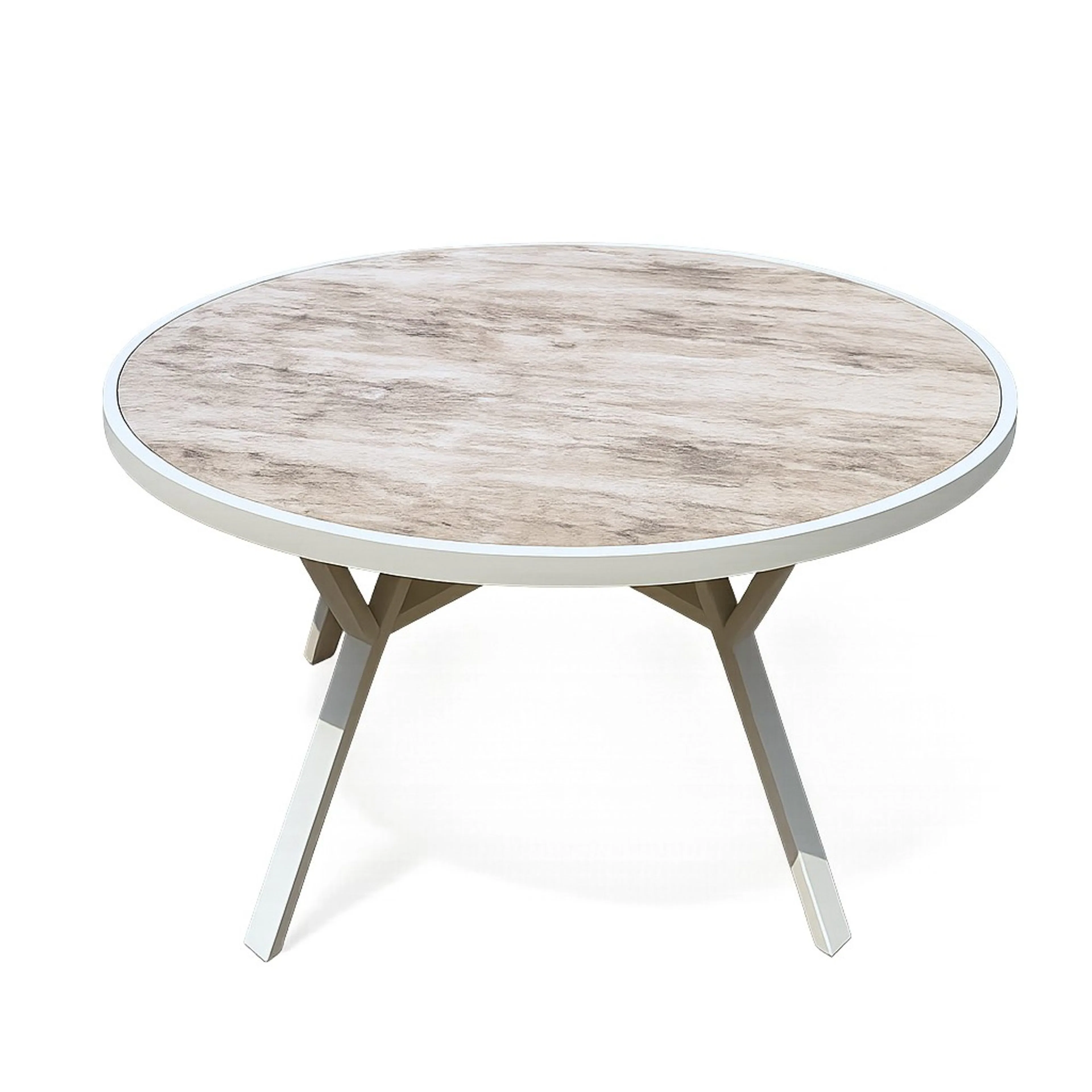 Trädgårdsbord Baltic Garden Palermo rund Ø130 cm