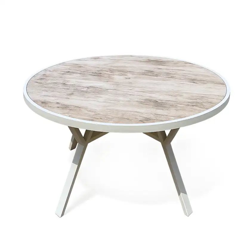 Trädgårdsbord Baltic Garden Palermo rund Ø130 cm