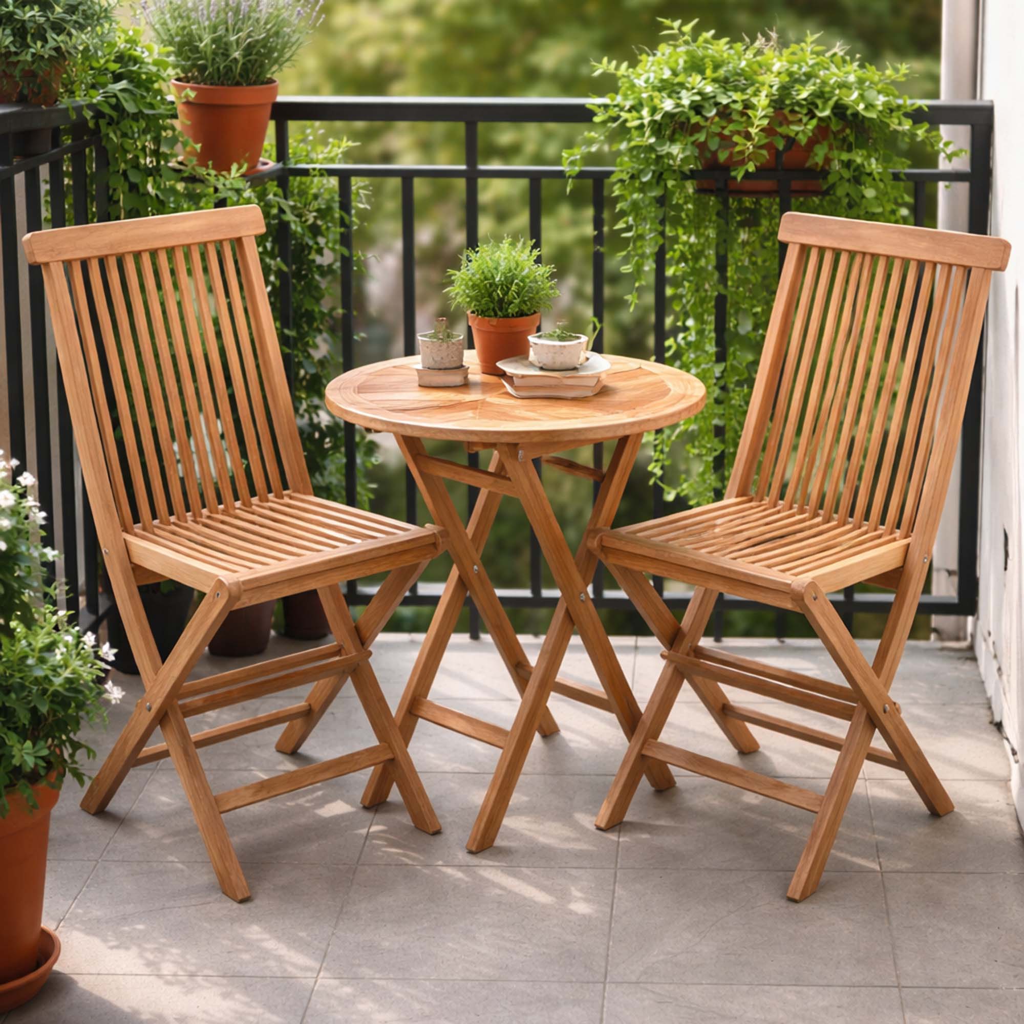 Trädgårdsstol Baltic Garden Milano fällstol