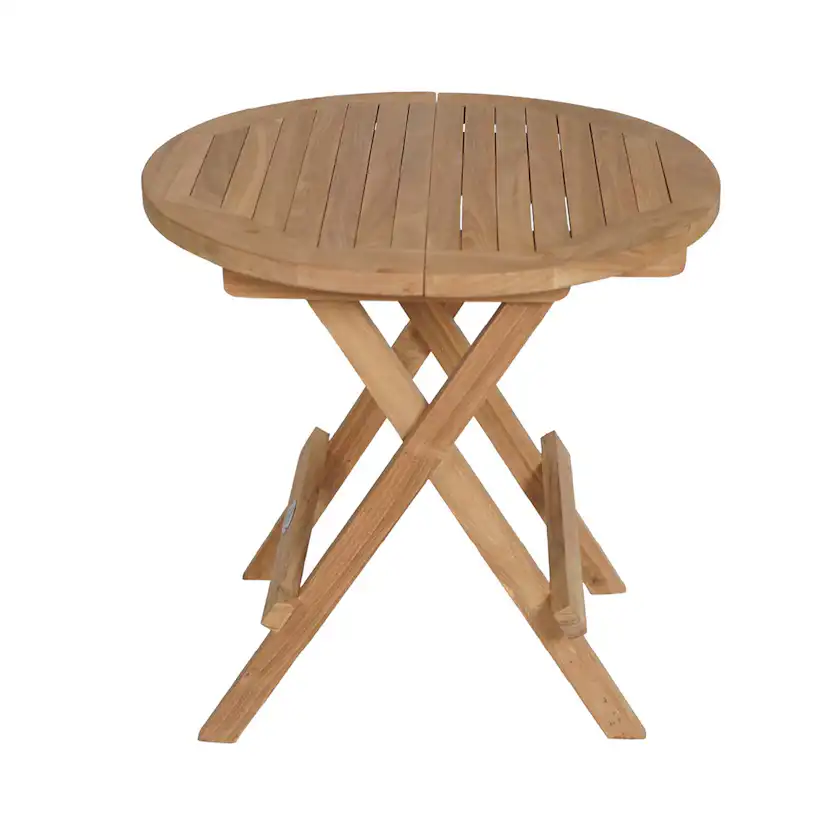 Trädgårdsbord Baltic Garden Tropea fällbart sidobord Ø50 cm