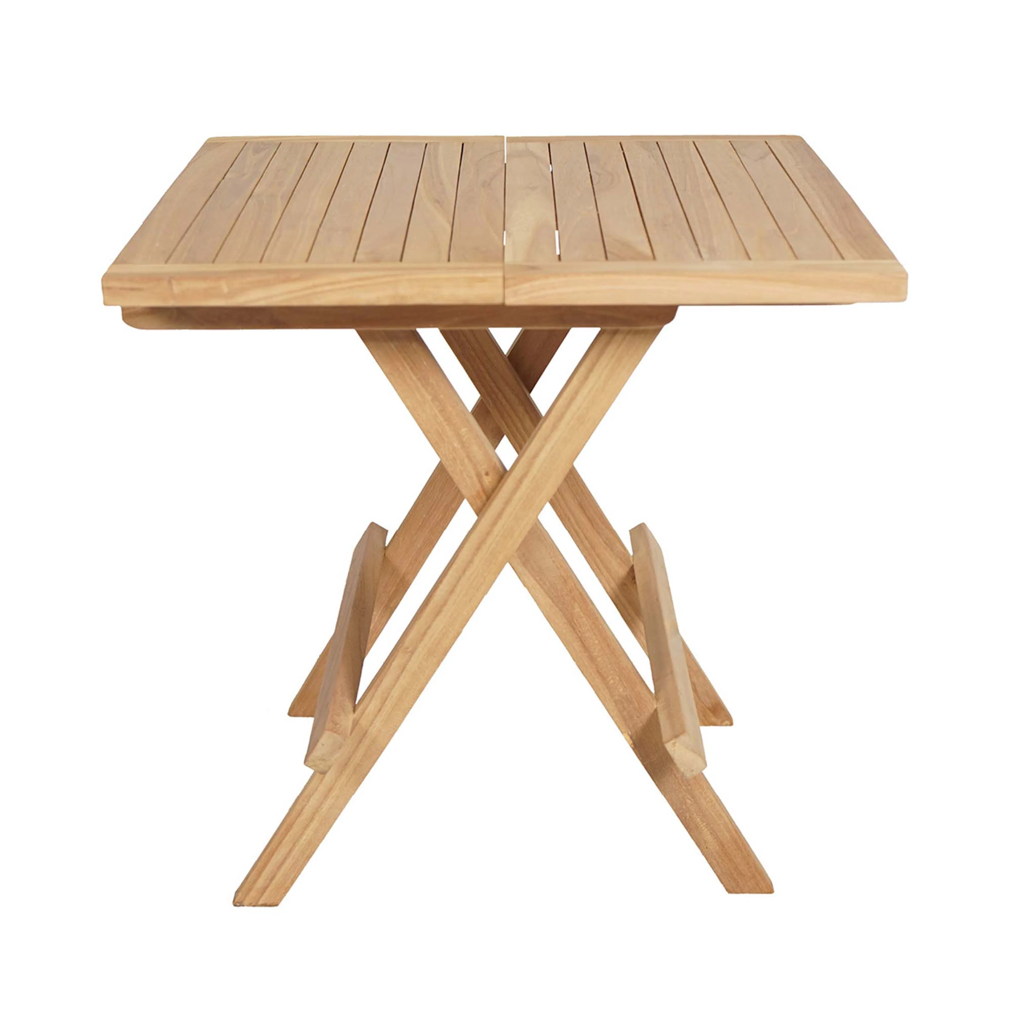 Trädgårdsbord Baltic Garden Tropea fällbart sidobord 50 cm