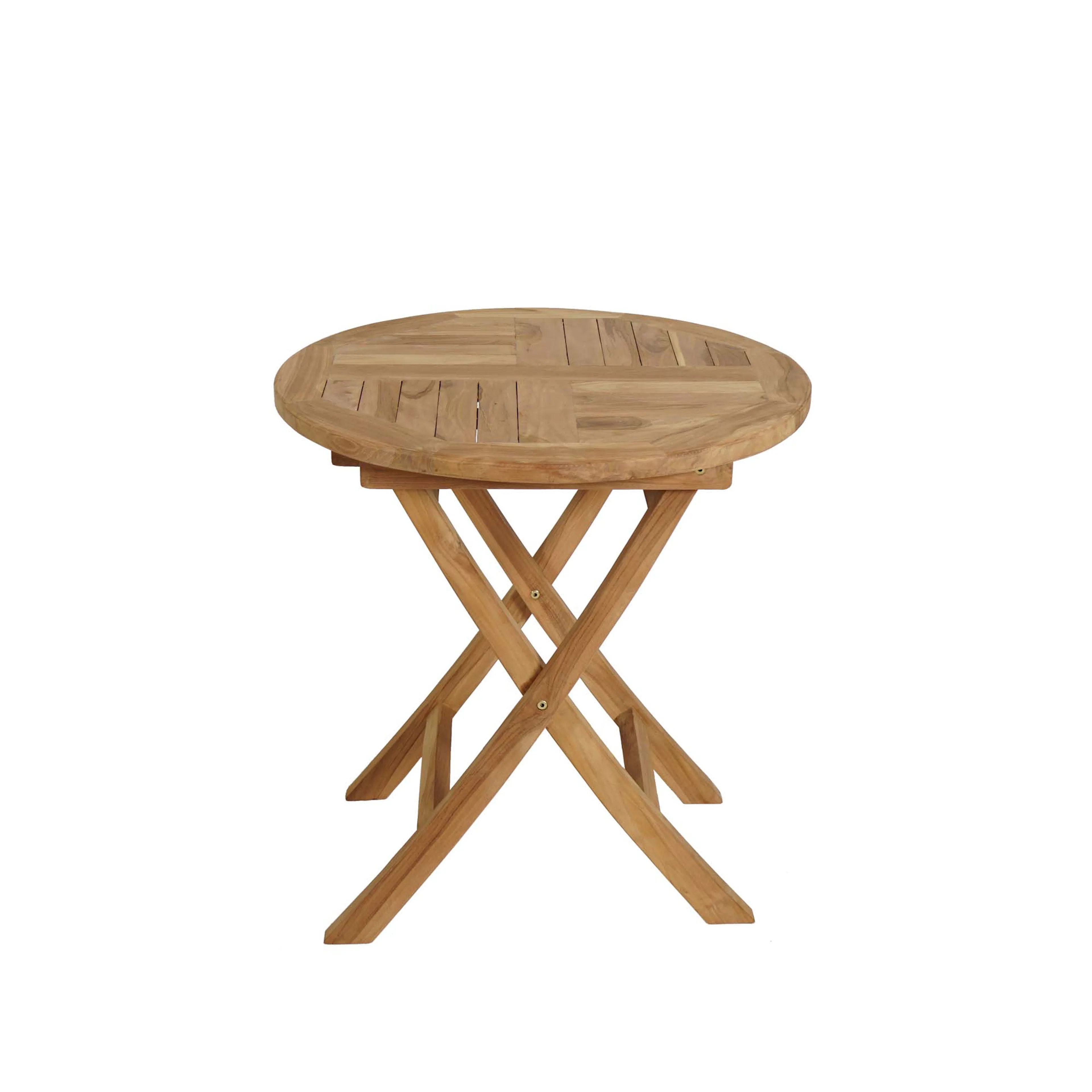 Trädgårdsbord Baltic Garden Milano fällbart bord Ø70 cm