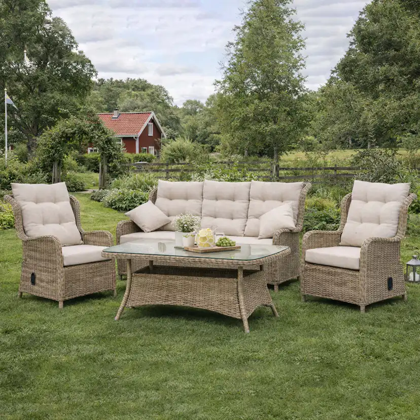 Matgrupp Utomhus Baltic Garden Orleans recliner-lounge