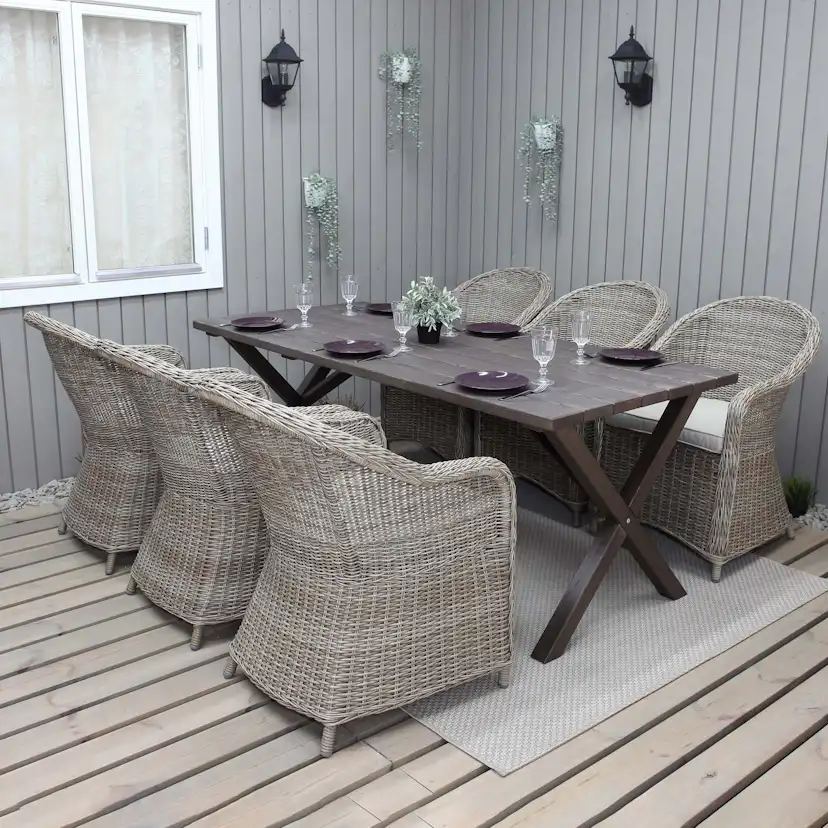 Trädgårdsfåtölj Baltic Garden Belize 2-pack