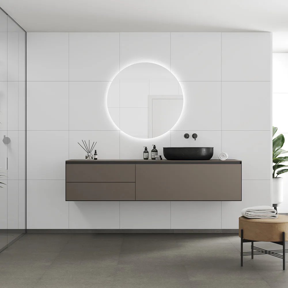 Våtrumsskiva Fibo 2099-M6060 S White Contrast 10x620x2400 mm