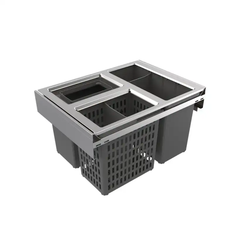 Källsorteringskärhållare Beslag Design Hide 600 Eco