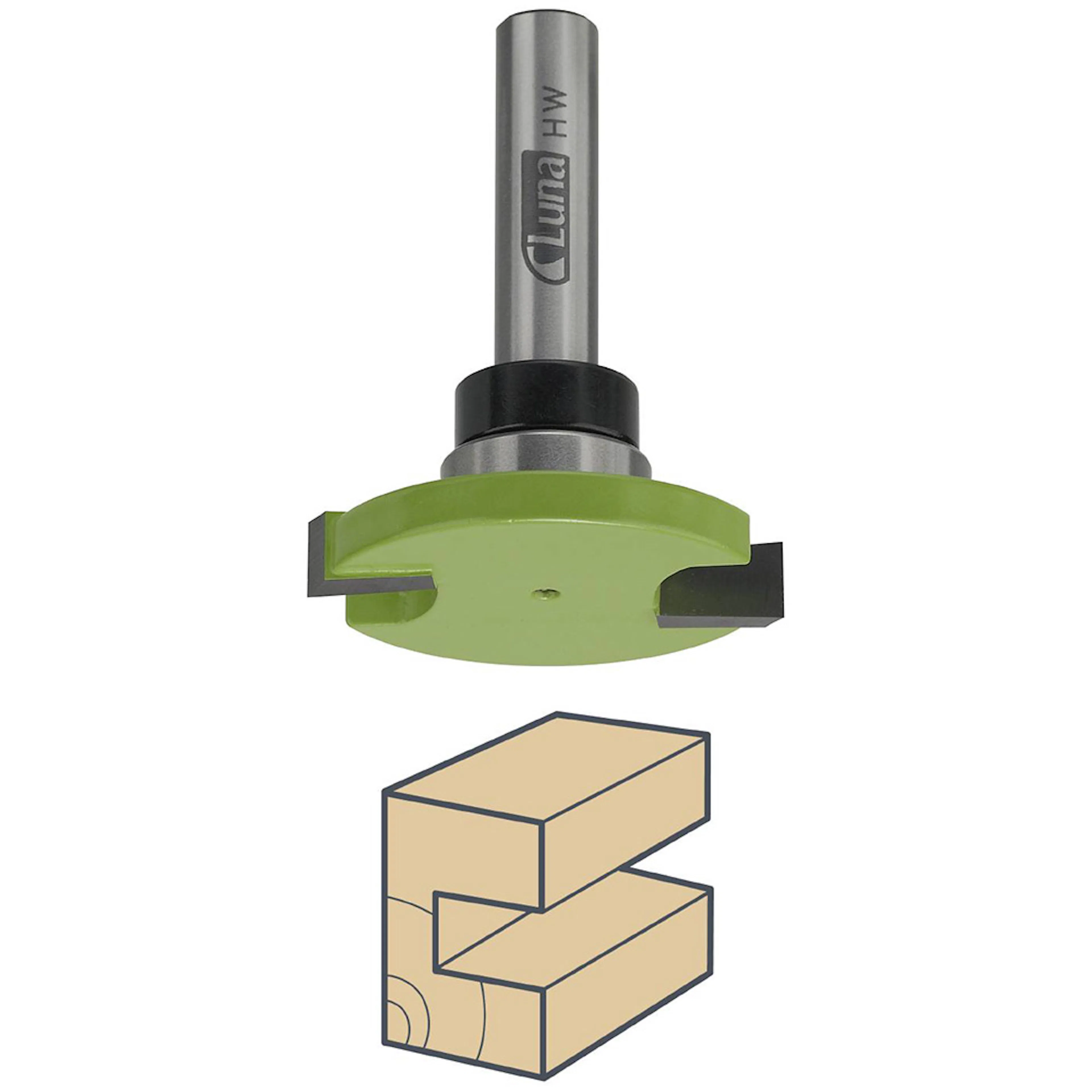 Skivnotfräsar Luna Tools För Trä