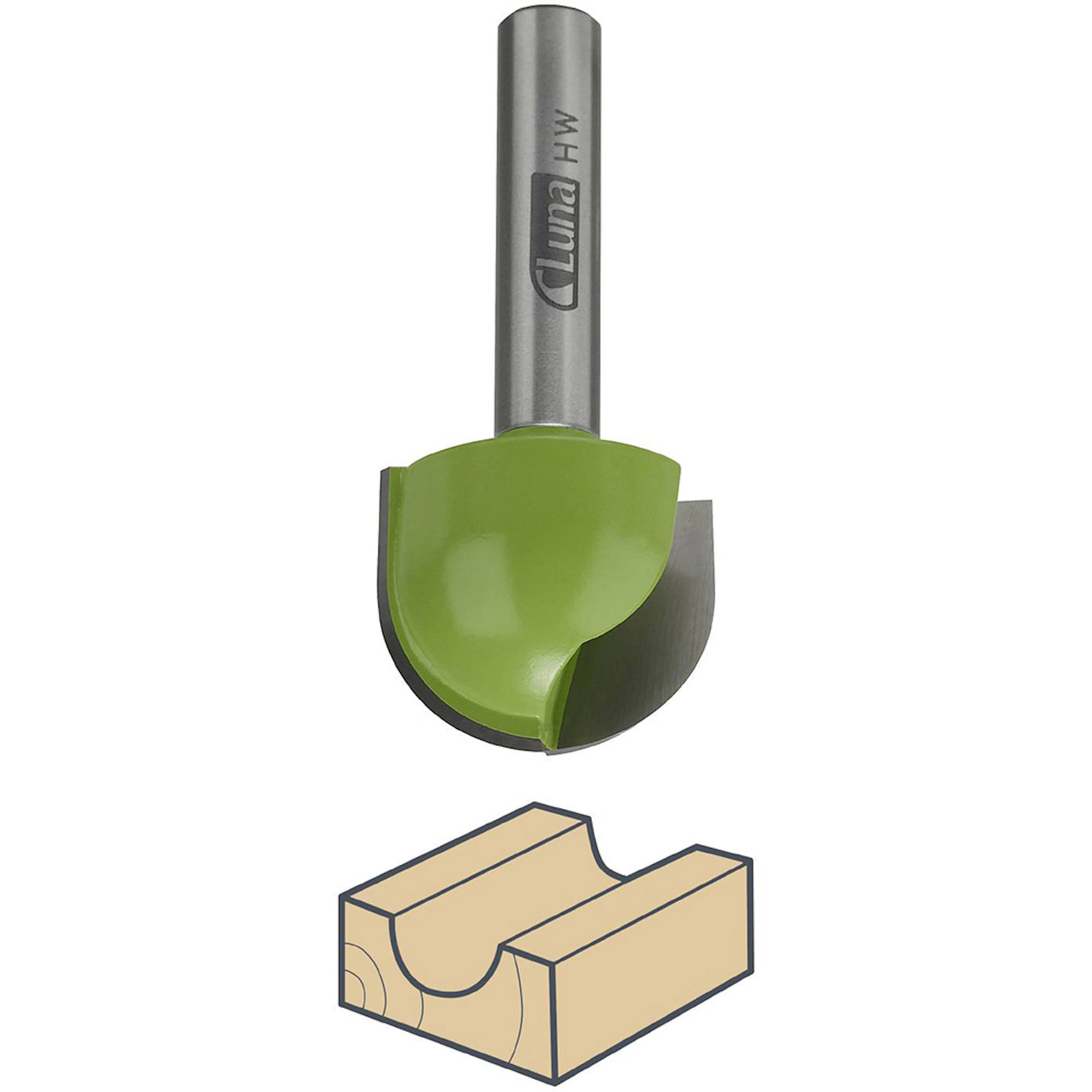 Hålkälsfräsar Luna Tools För Trä