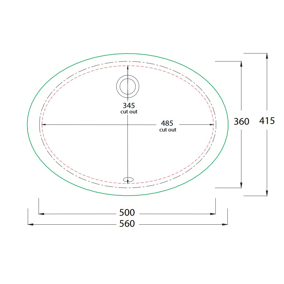Tvättställ Lavabo Tea