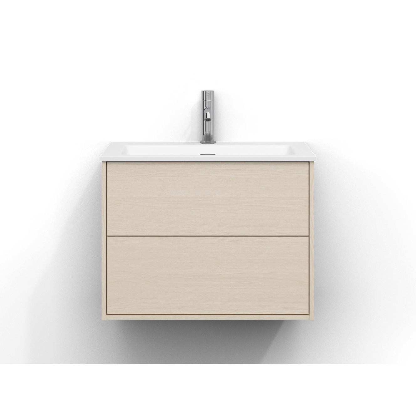 Tvättställsskåp Svedbergs Epos 60x45 med 2 Lådor