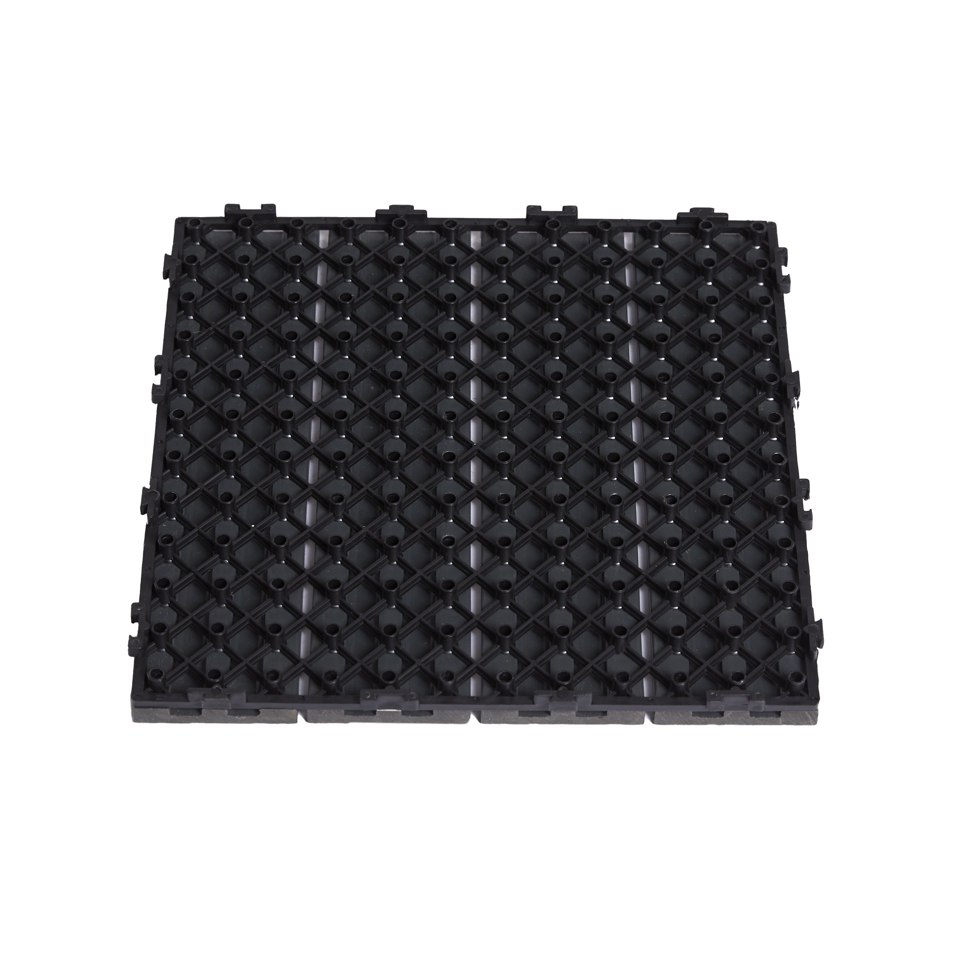 Terrassplatta Hortus Komposit 30X30 cm Antracitgrå 4-Pack