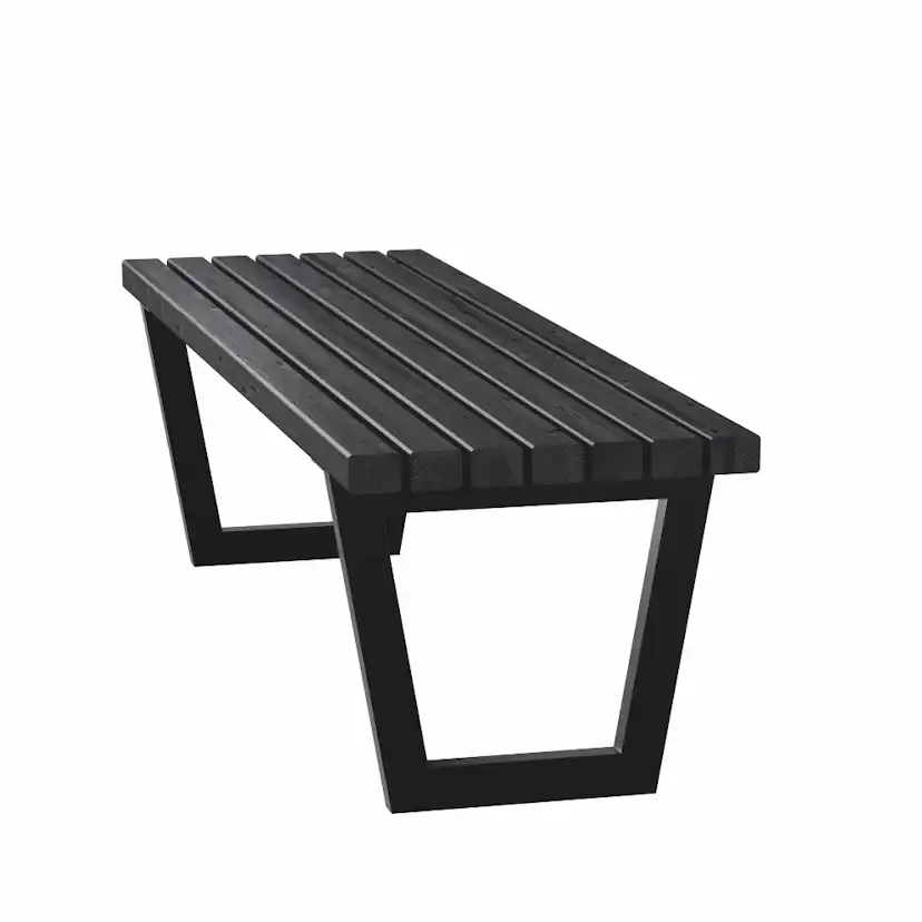 Bänk/bord PLUS Siesta Living 150 cm Svart