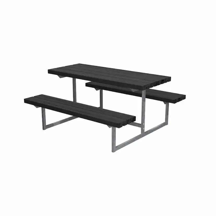 Bord/Bänkset PLUS Basic Junior 118 cm Svart