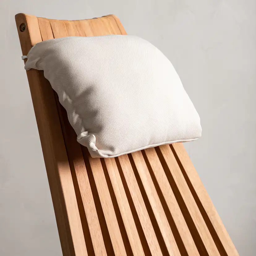 Loungestol Venture Home Kenya Utomhus, Klassisk Trästol i Teak