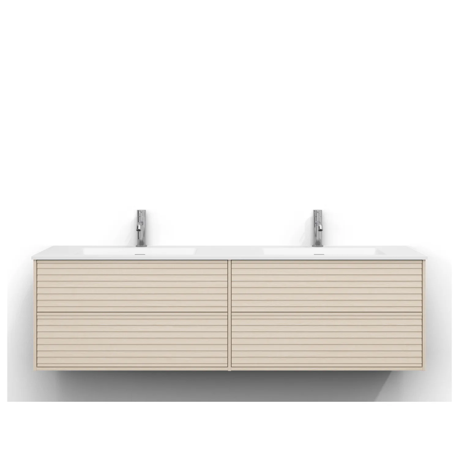 Tvättställsskåp Svedbergs Epos 160x45 med 2+2 Lådor