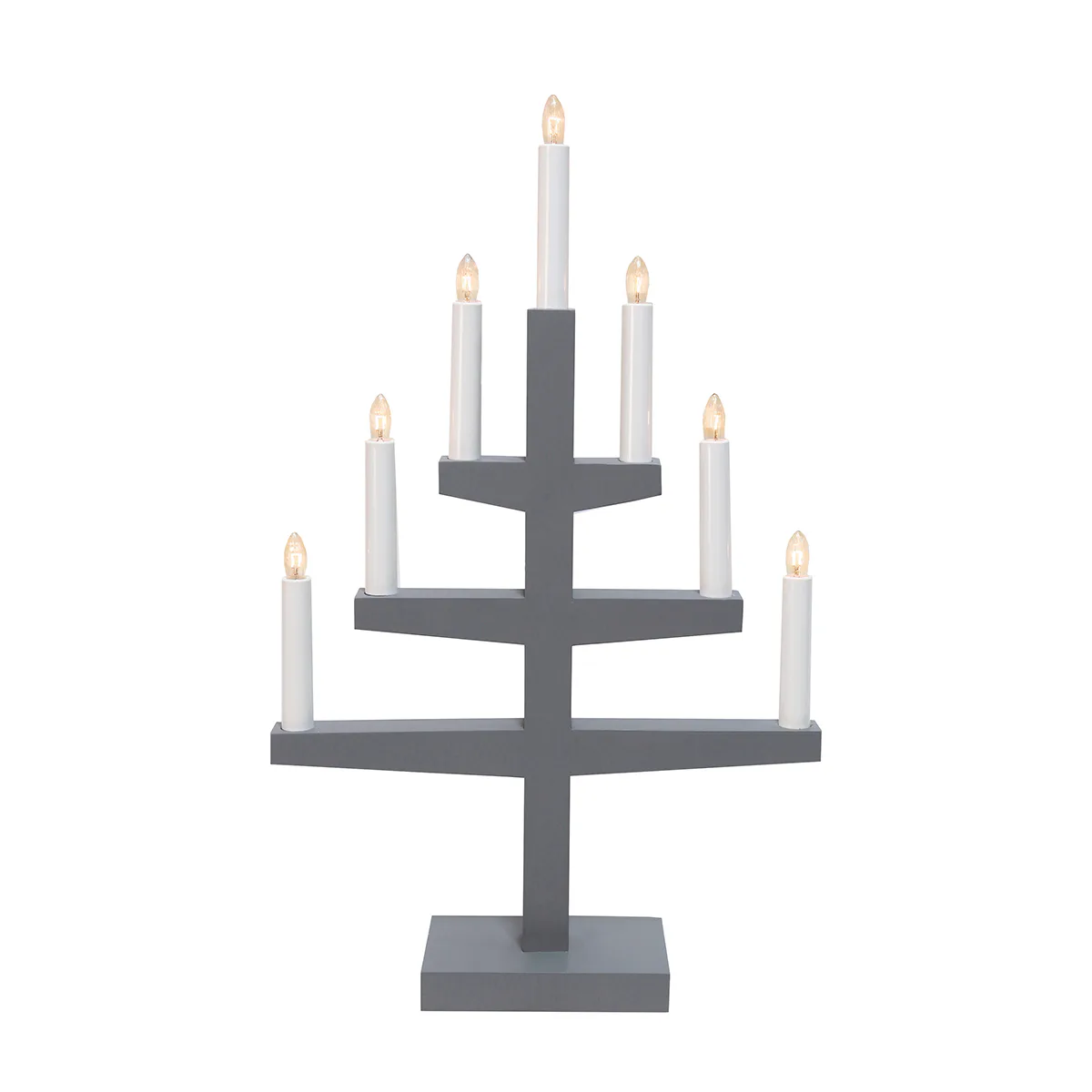 Ljusstake Star Trading Trapp 7-armad Adventsljusstake