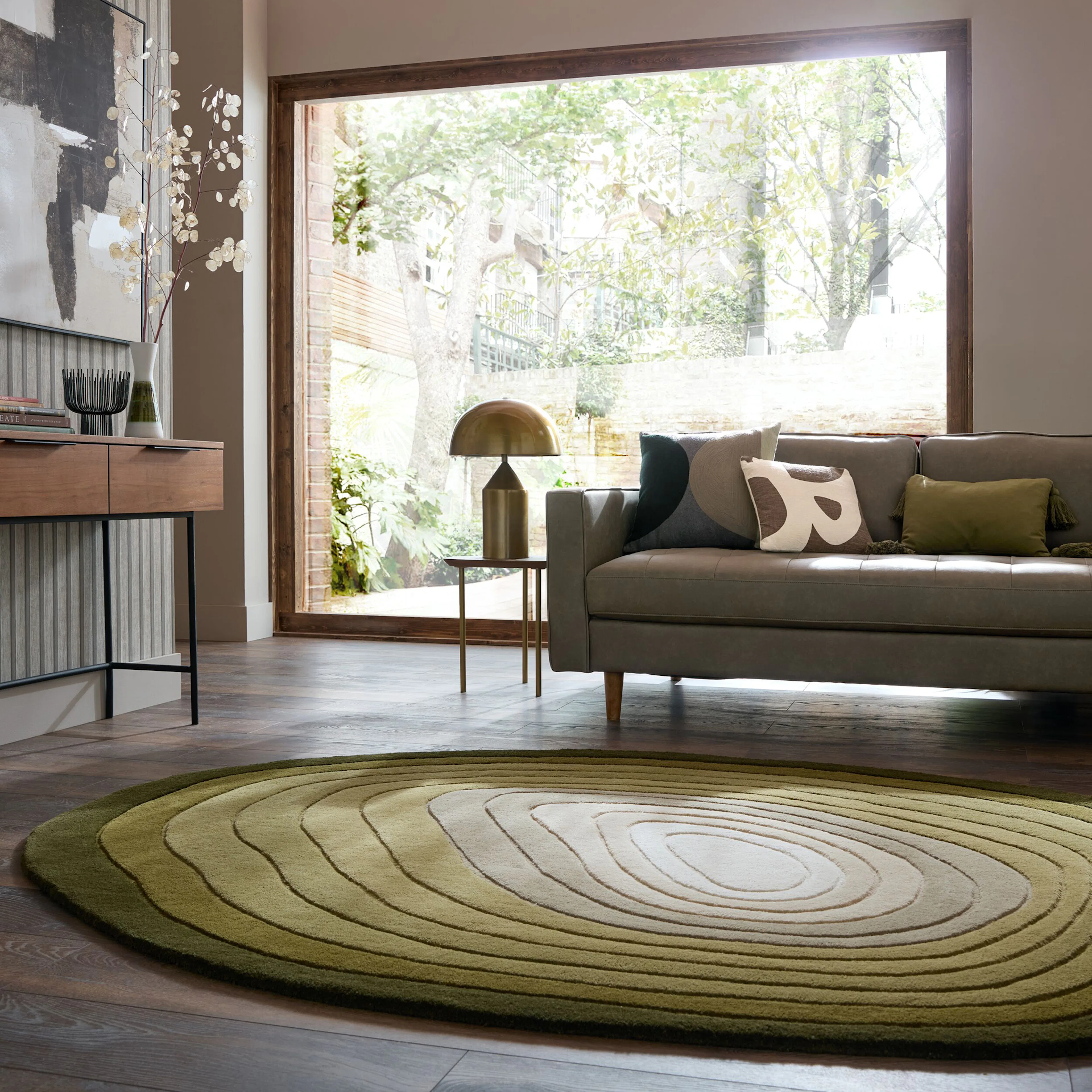 Rektangulär Matta Flair Rugs Puddle Ombre Wool