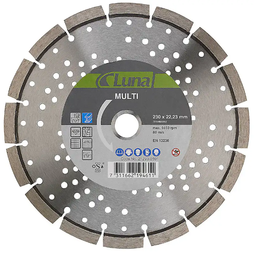 Diamantkapklinga Luna Tools Multi