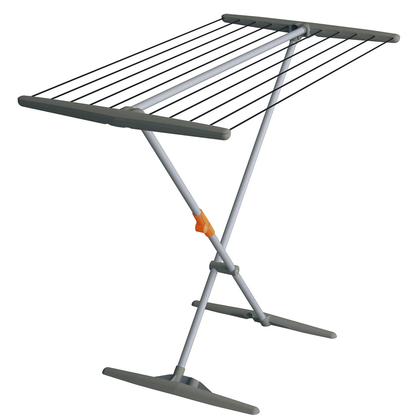 Torkställning Juwel Dry Basic Aluminium Grå 11m