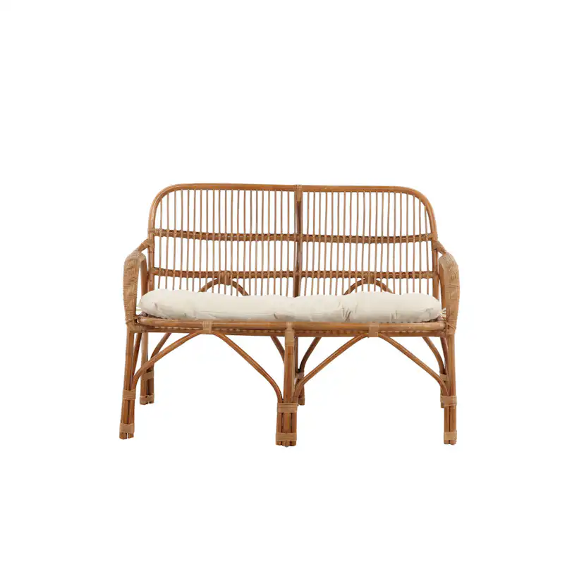 Rottingsoffa Venture Home Nella, Naturfärgad Utesoffa