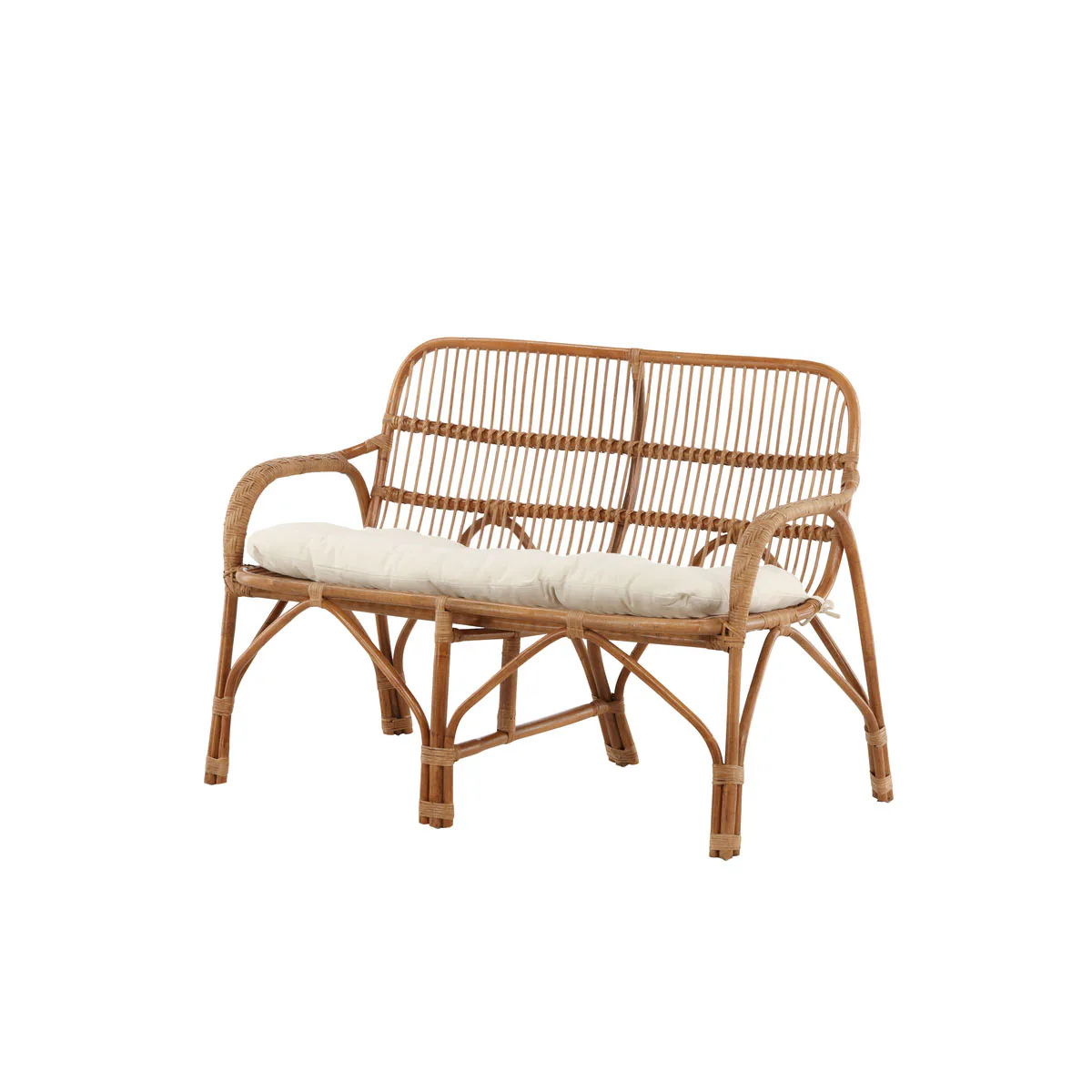 Rottingsoffa Venture Home Nella, Naturfärgad Utesoffa