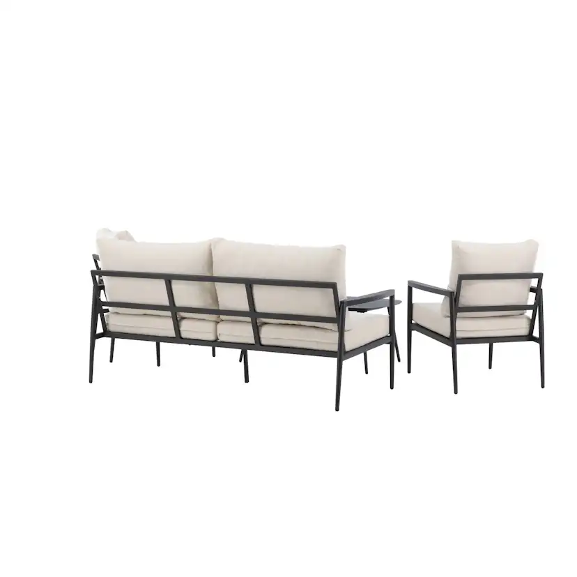 Loungeset Venture Home Taromina Soffgrupp Utomhus i Aluminium