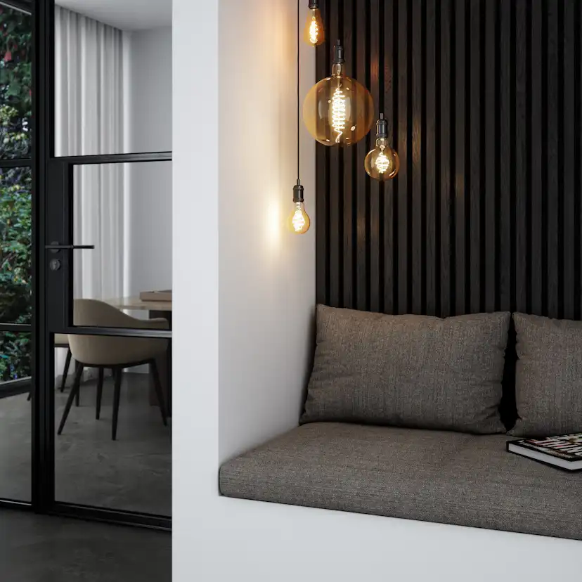 LED-lampa Nordlux Smart Deco E27 G95 Amber