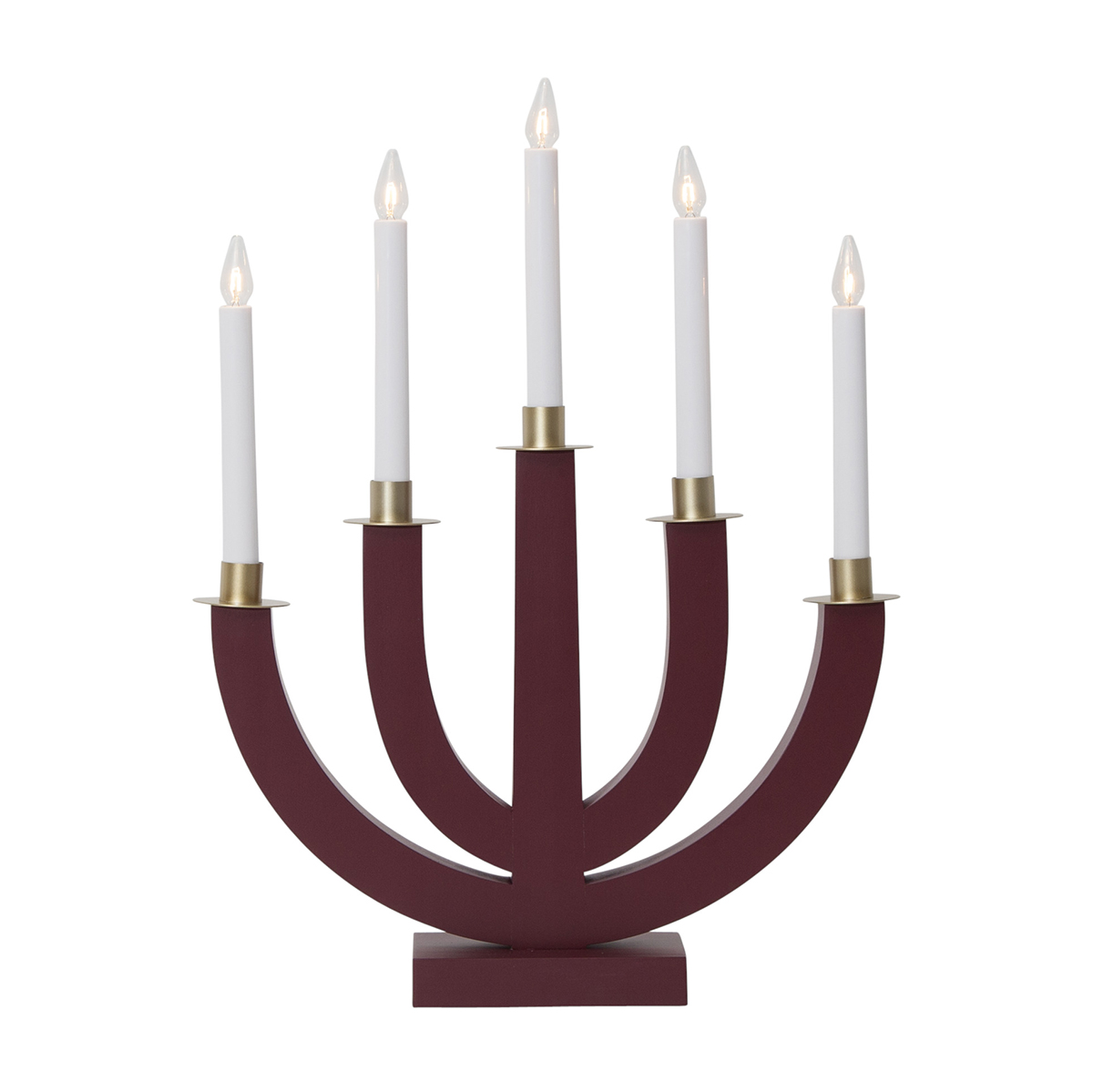 Ljusstake Star Trading Eli 5-armad Adventsljusstake