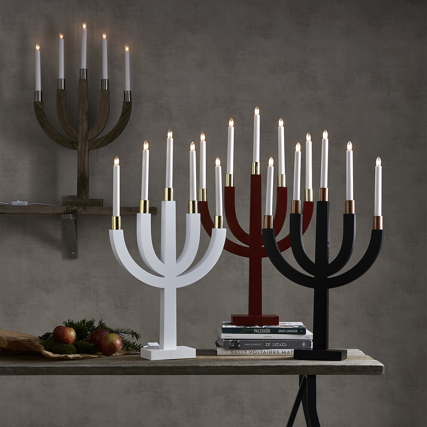 Adventsljusstake Star Trading Elias