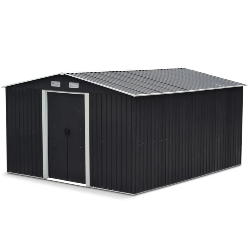 Redskapsbod Metalcraft 12,5 m² Förråd med Bas Svart