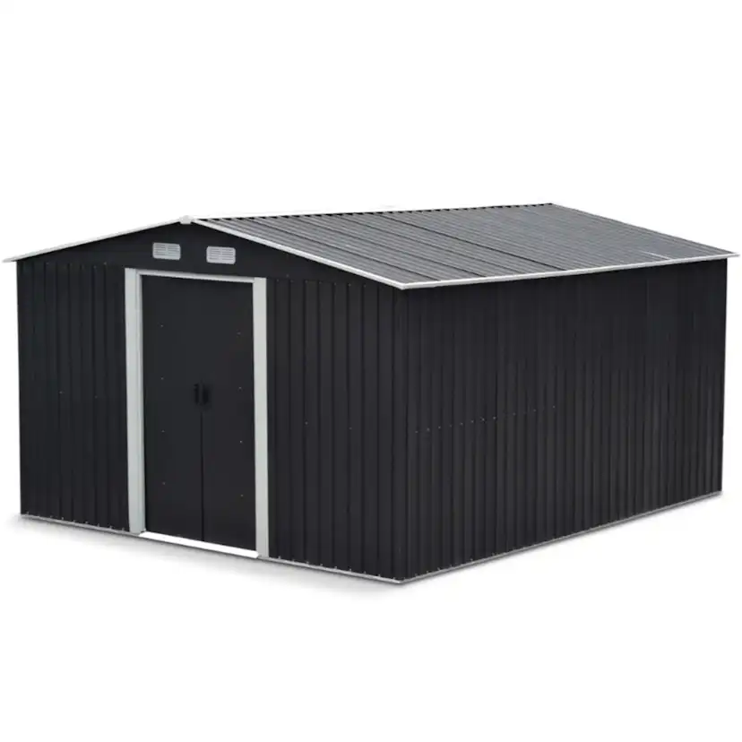 Redskapsbod Metalcraft 12,5 m² Förråd med Bas Svart