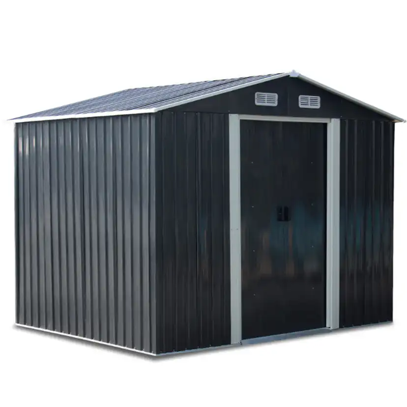 Redskapsbod Metalcraft 5,3m² med Dubbel Skjutdörr