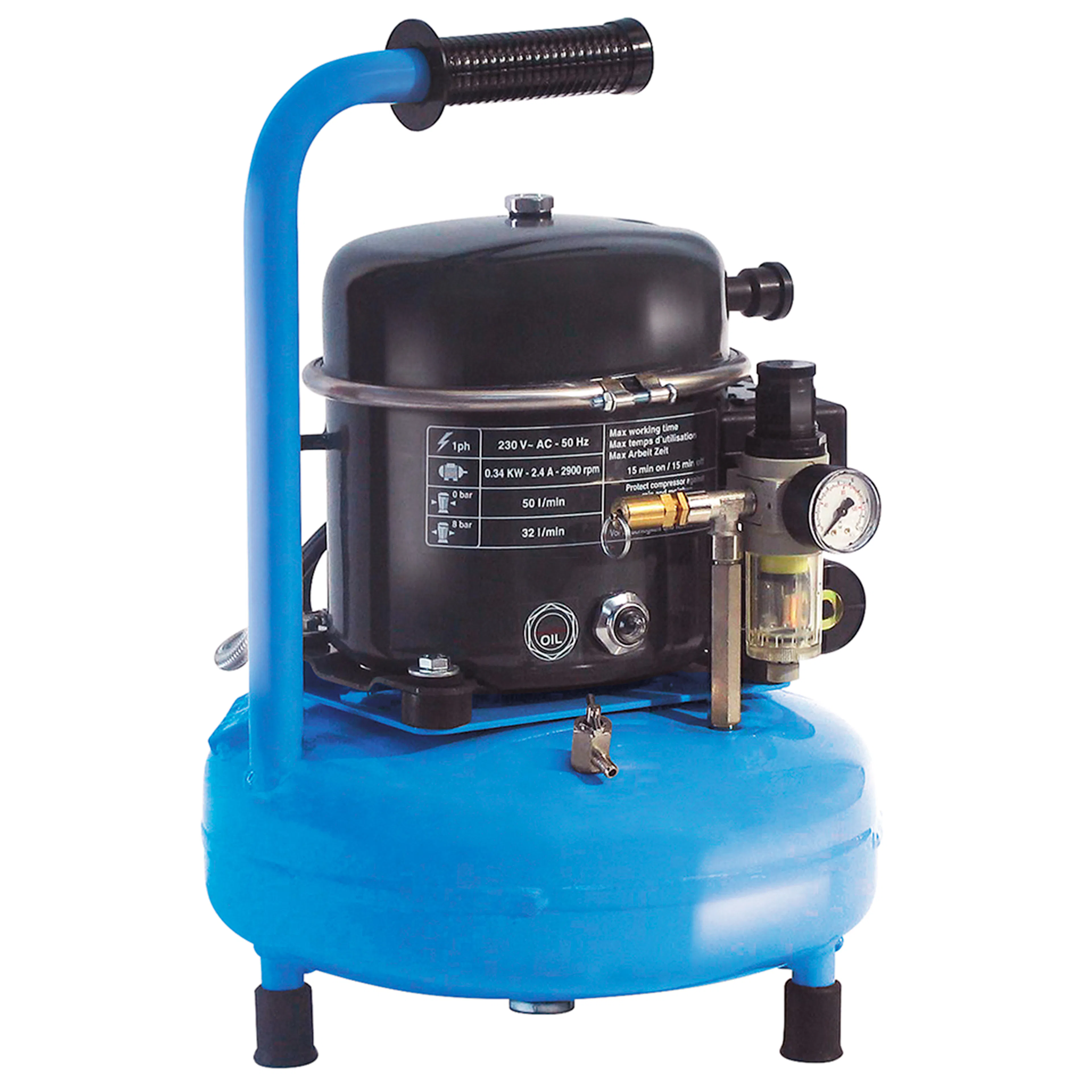 Kompressor Abac Silent 0.5 9L