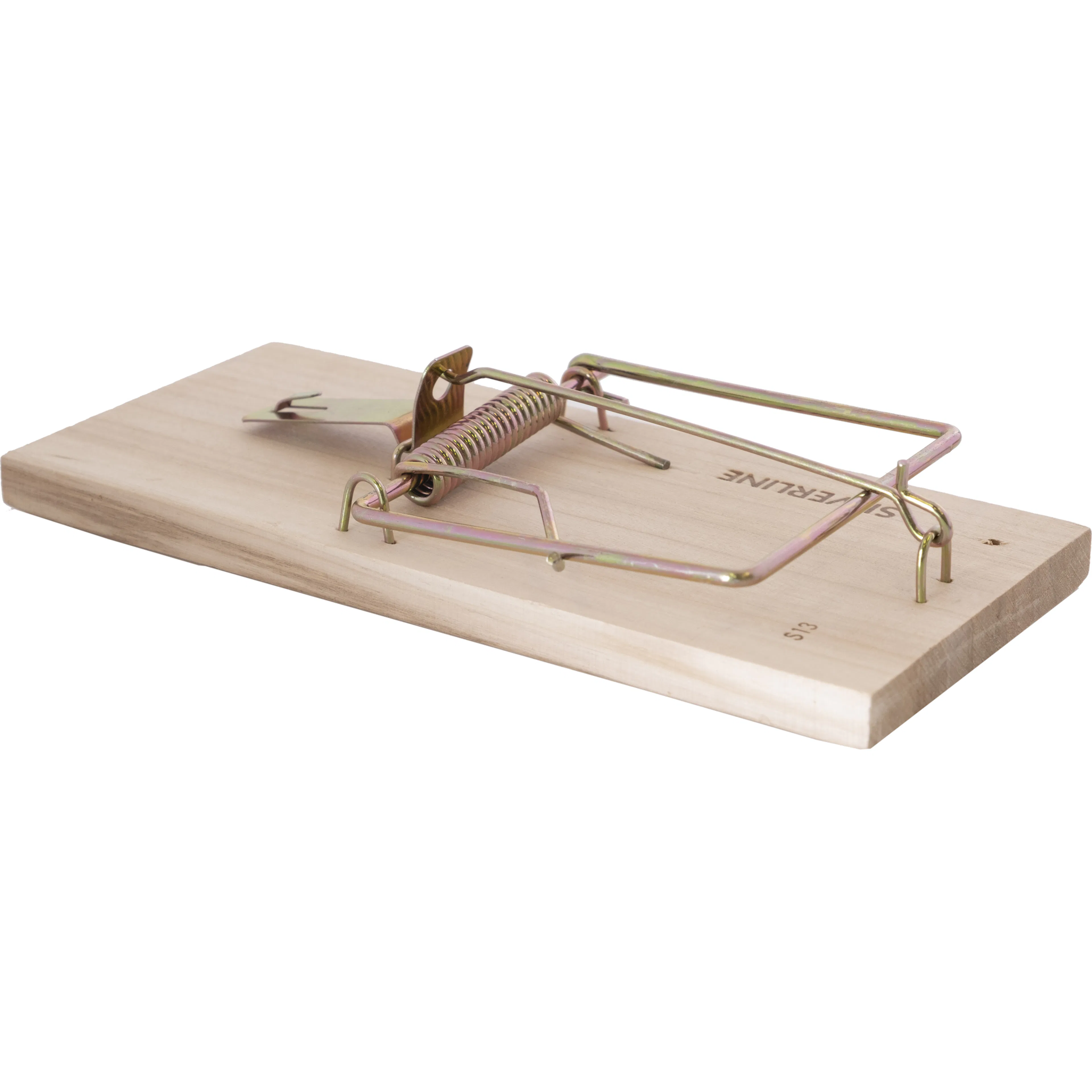 Råttfälla SILVERLINE Trä Kompakt med Kraftfull Fjäder