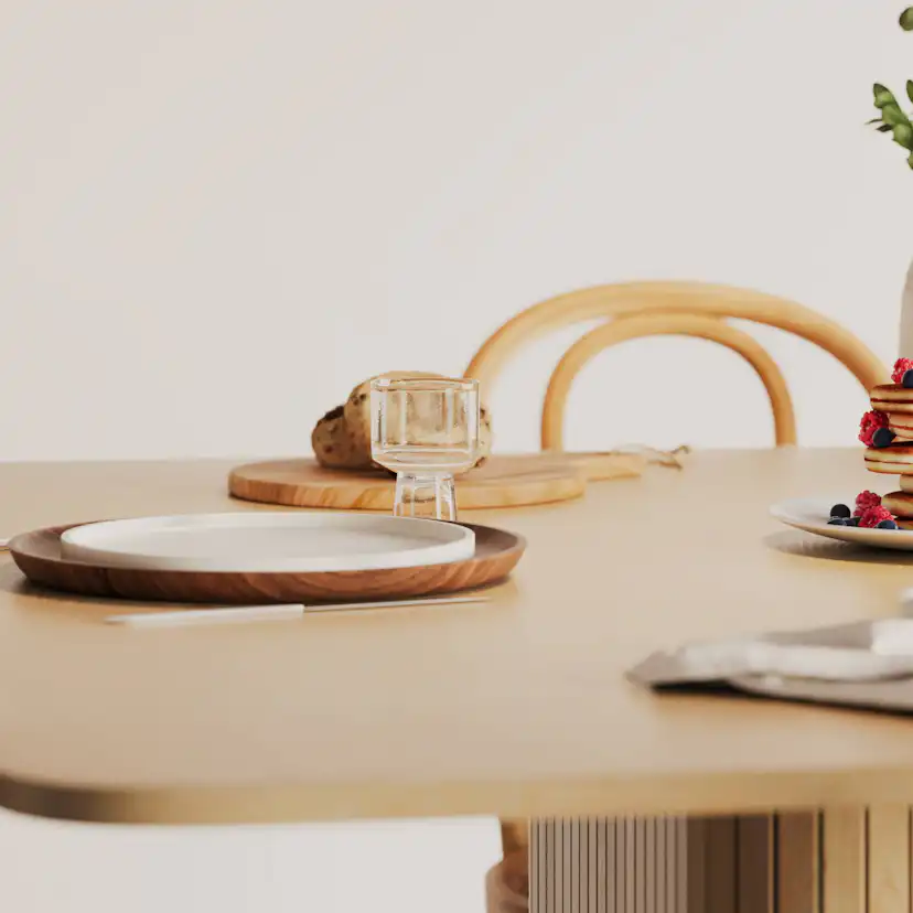 Matbord In Living Kopparbo 140x140 cm