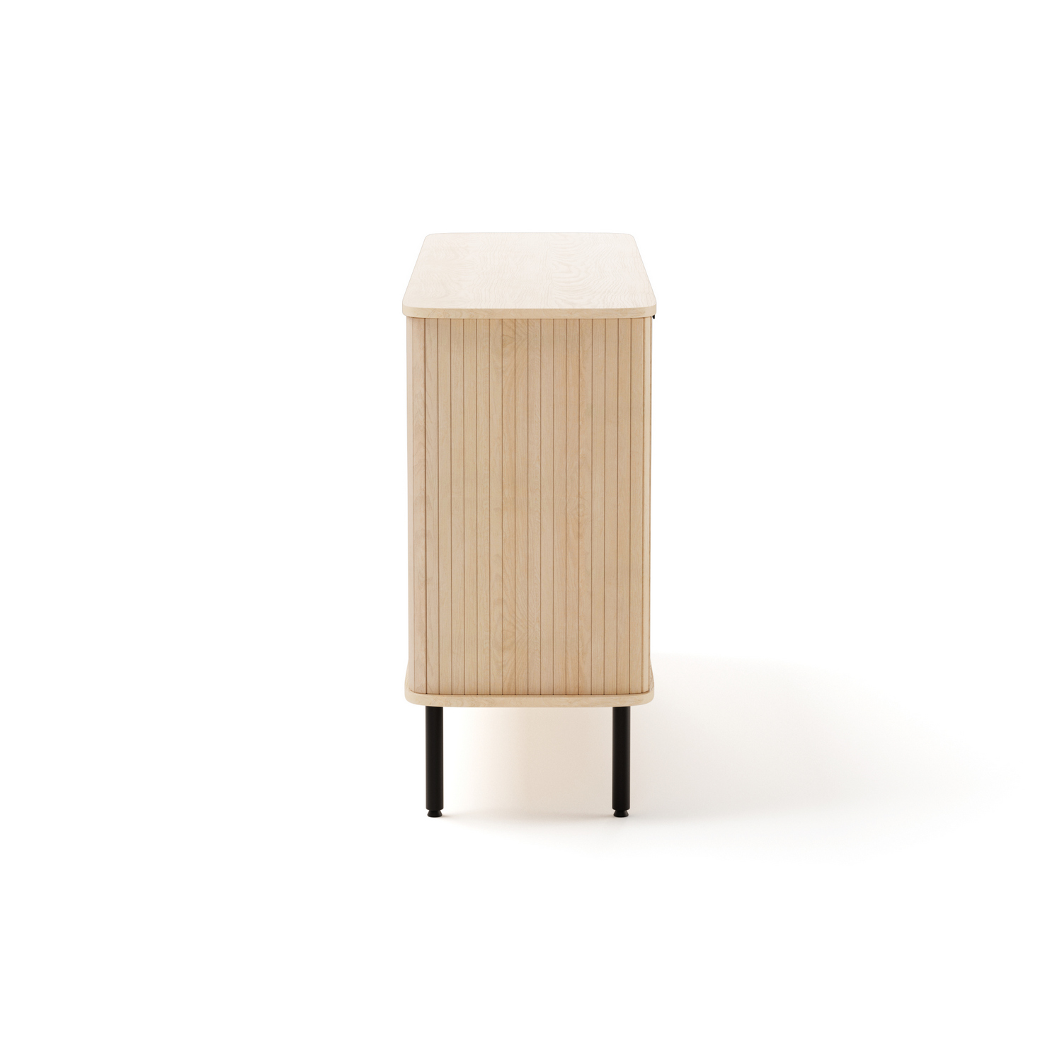 Sideboard Bark Kopparbo Ribbad med Förvaring 160cm