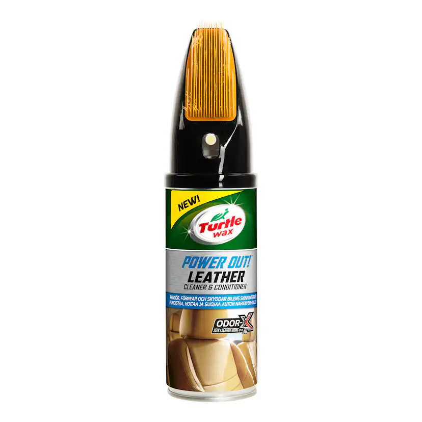 Inredningstvätt Turtle Wax Power Out Leather Cleaner 400ml