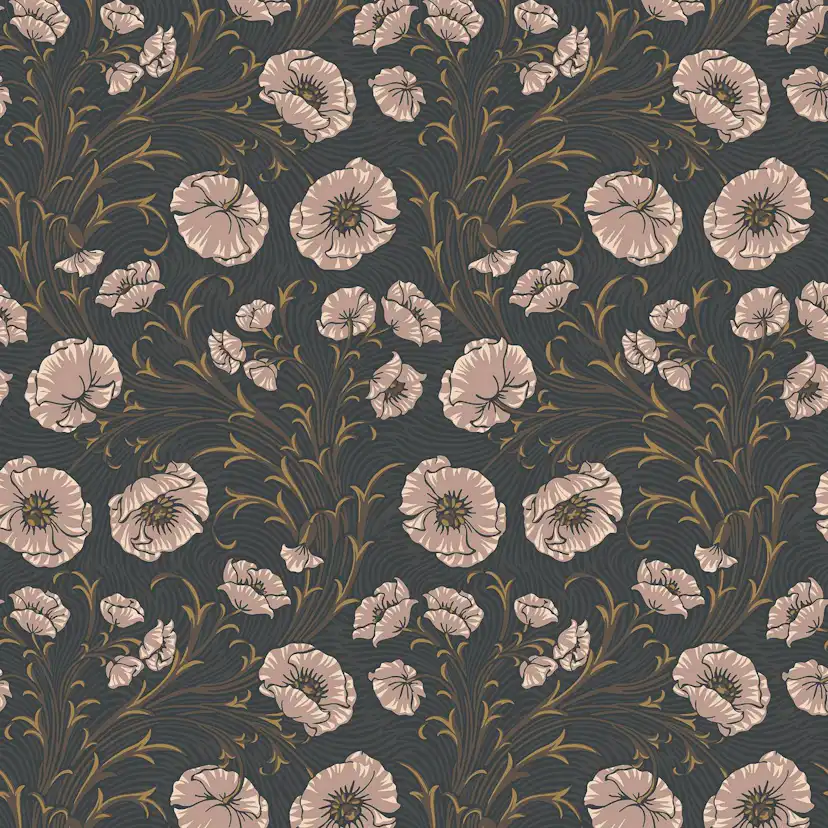 Tapet Boråstapeter Poppy Flow 2268